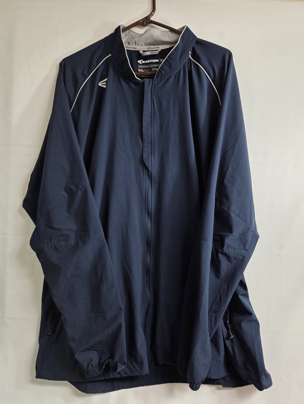 XXL Easton Men's Navy Windbreaker Jacket